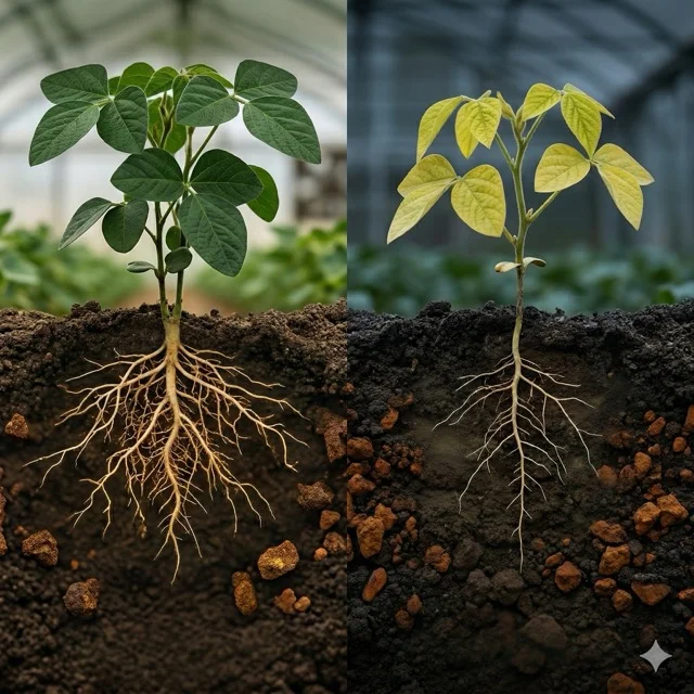 なぜ一部の大豆は鉄分不足に強いのか？根から放出される独自成分「メチルシデレチン」の正体