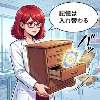 記憶の動的ターンオーバー